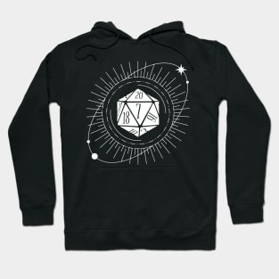 Pen and paper space dice Hoodie